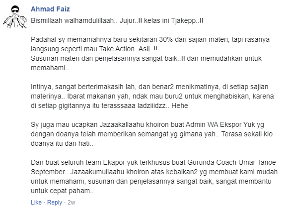 Testimoni Real Member 4